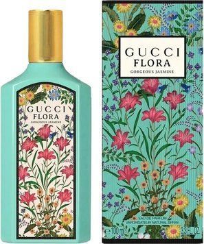 Парфумована вода для жінок Gucci Flora Gorgeous Jasmine 100 мл PRF-GUC-FLORA-JAS-100 фото