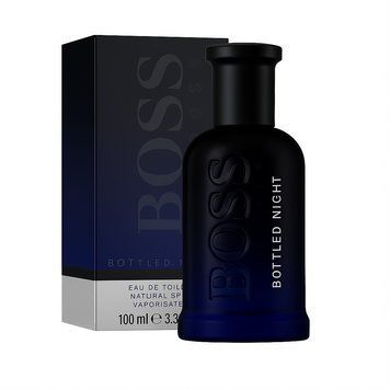 Нugо Bоѕѕ Bottled Night чорний чоловіча туалетна вода 100 ml HGNight-3 фото