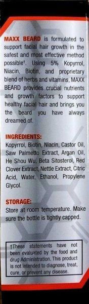 Олія для росту бороди Maxx Beard MaxxB фото