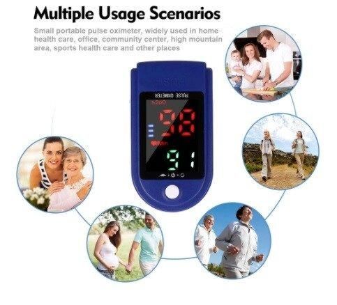 Пульсоксиметр Fingertip Pulse Oximeter LK87 LK87 фото