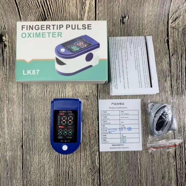 Пульсоксиметр Fingertip Pulse Oximeter LK87 LK87 фото